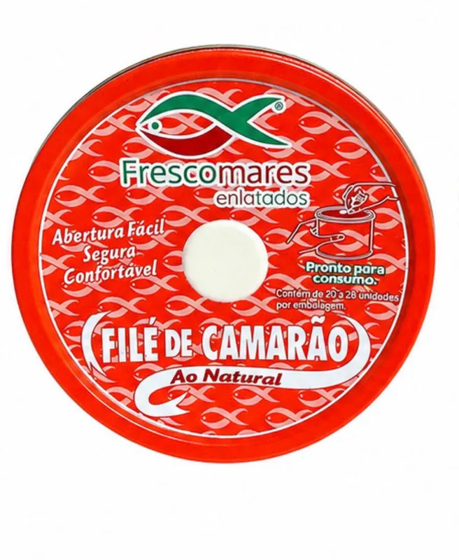 Filé de Camarão ao Natural 170 g
