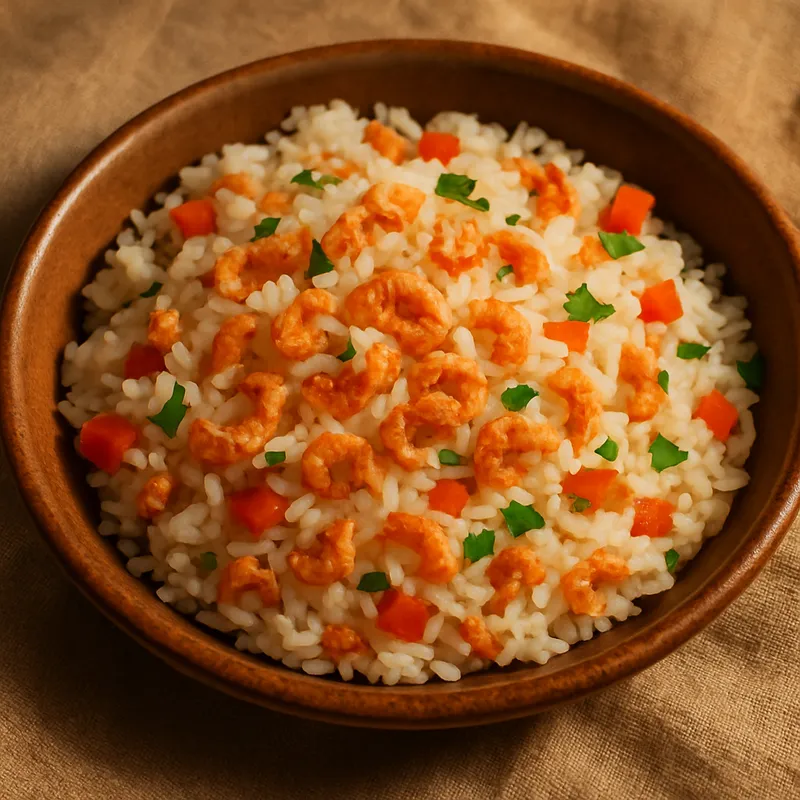 Arroz de Camarão Seco Nordestino