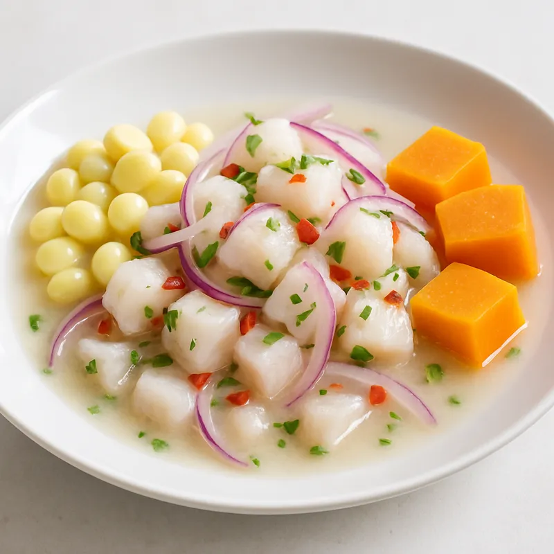 Ceviche Peruano de Tilápia