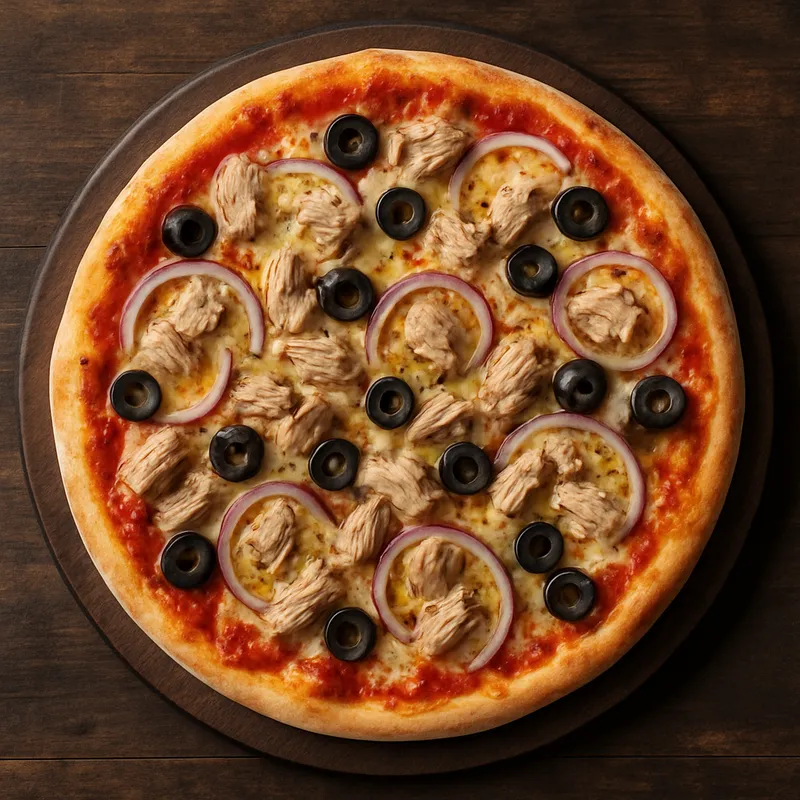 Pizza Caseira de Atum