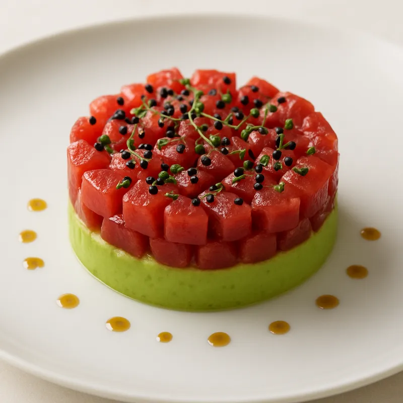 Tartar de Atum com Abacate
